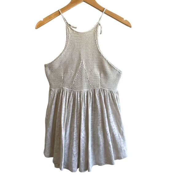 Free People Road Trip Crochet Tank Top - Picture 2 of 7